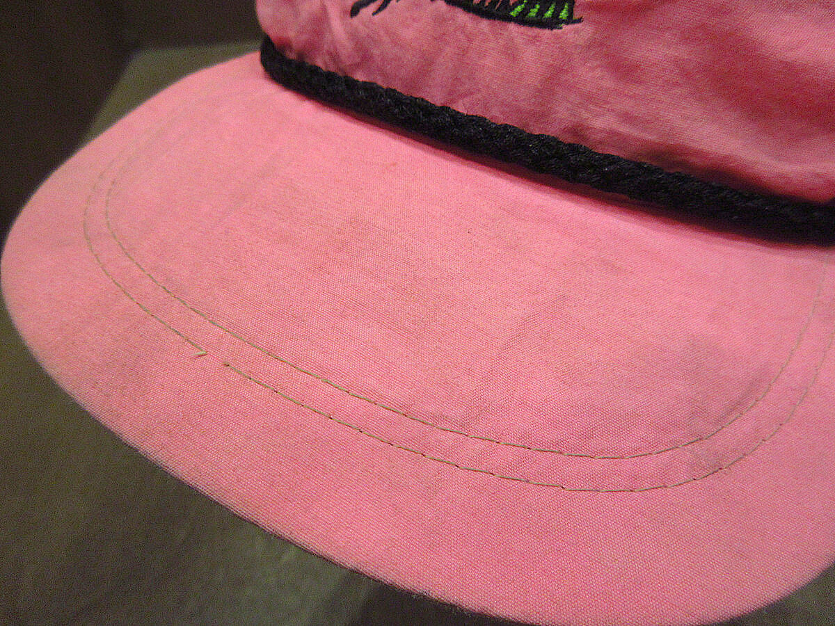 ビンテージ80's○Hot Tuna 5パネルキャップピンク○210823i2-m-cp-bb