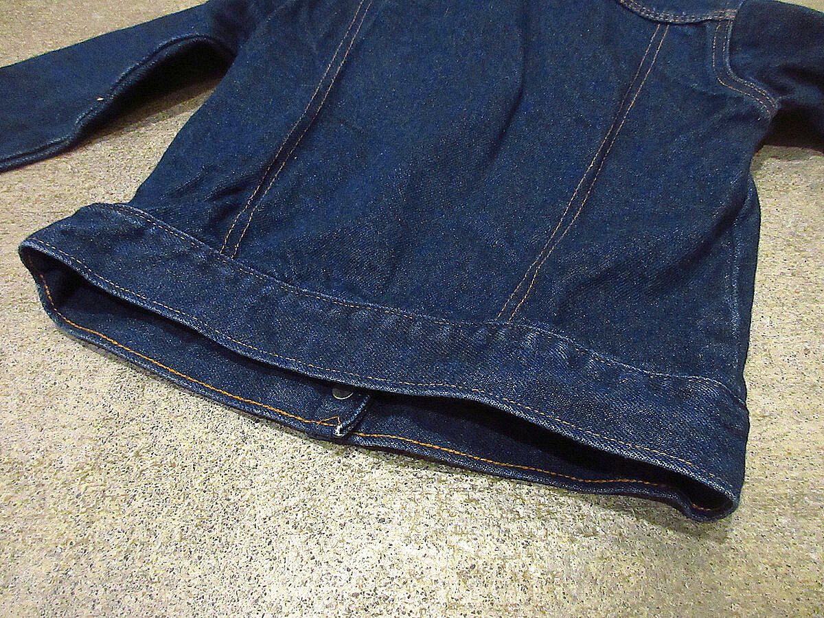ビンテージ70's○Levi'sキッズワッペン付きデニムジャケット○210613f2