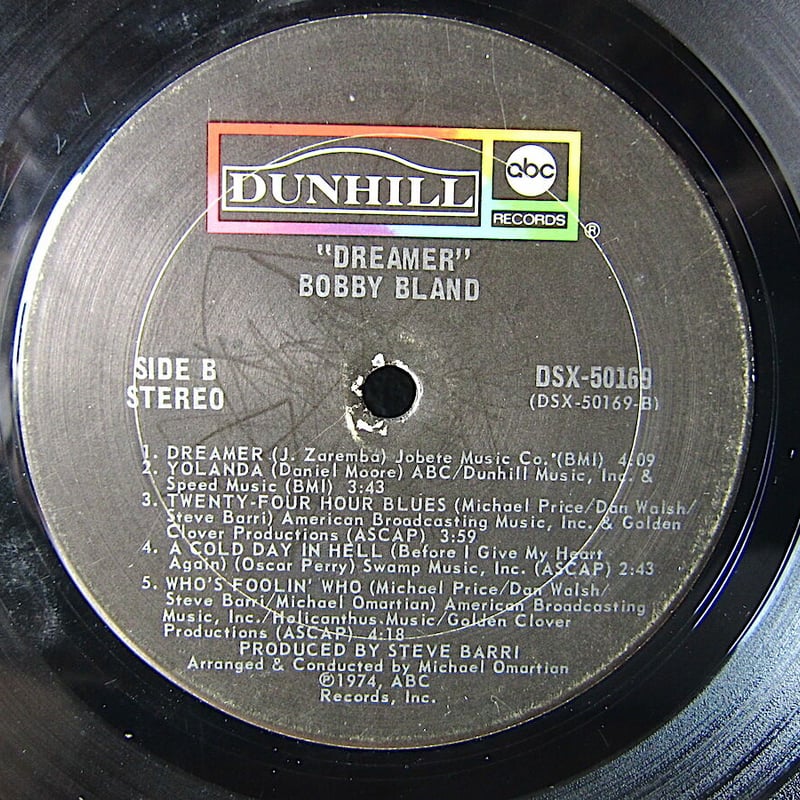 Bobby Bland○Dreamer ABC/DUNHILL RECORDS DSX-501