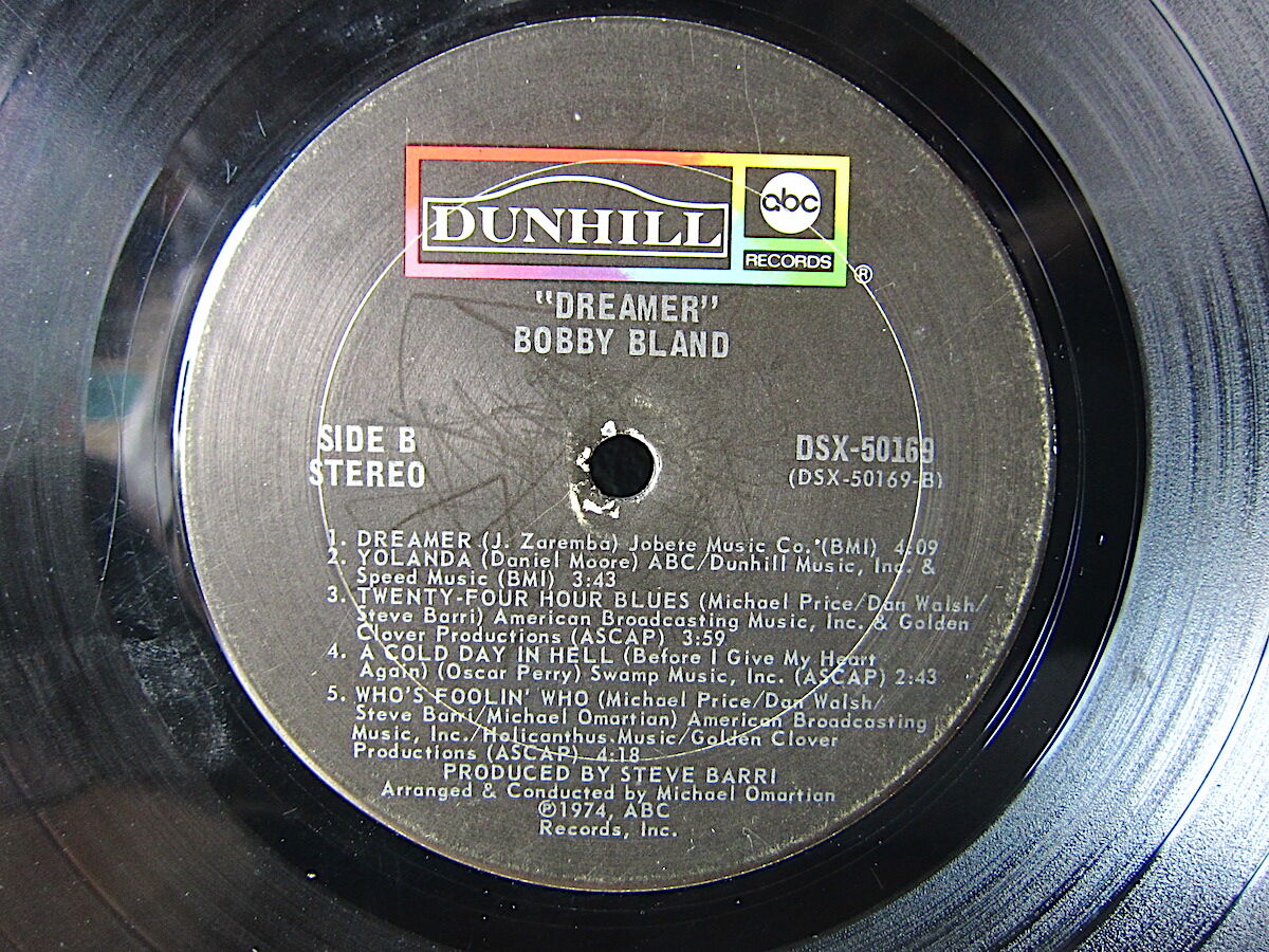 Bobby Bland○Dreamer ABC/DUNHILL RECORDS DSX-501