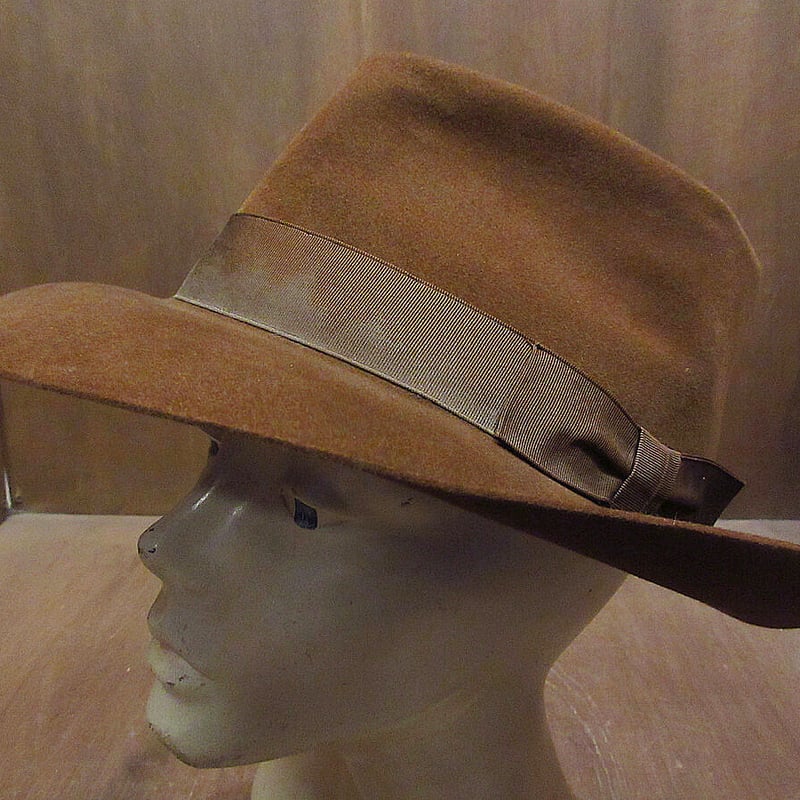 セールショップ 50s〜vintage BORSALINO クラシカルな魅惑的フェドラ