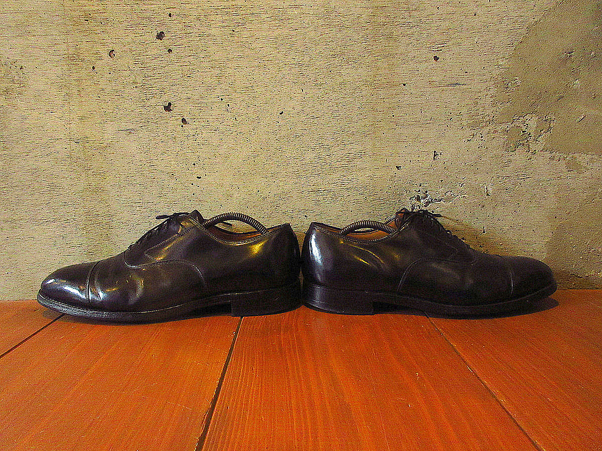 Johnston & Murphyストレートチップシューズ黒size 8 1/2 D○2409
