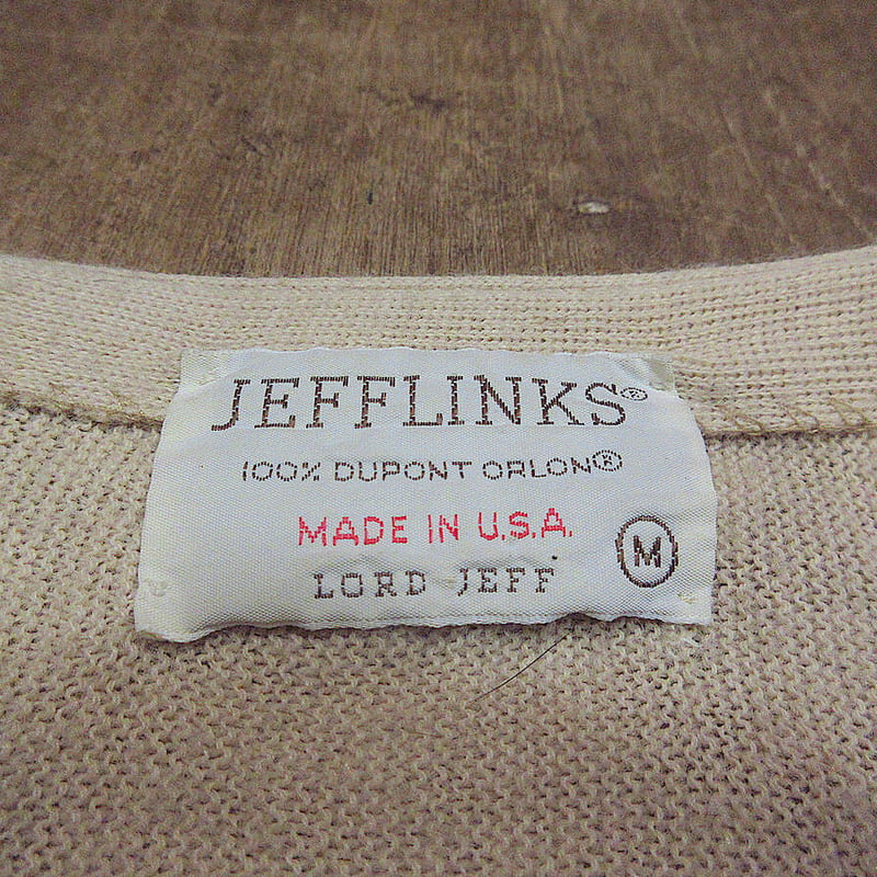 60s USA製ビンテージカーディガンJEFFLINKSニルヴァーナ-