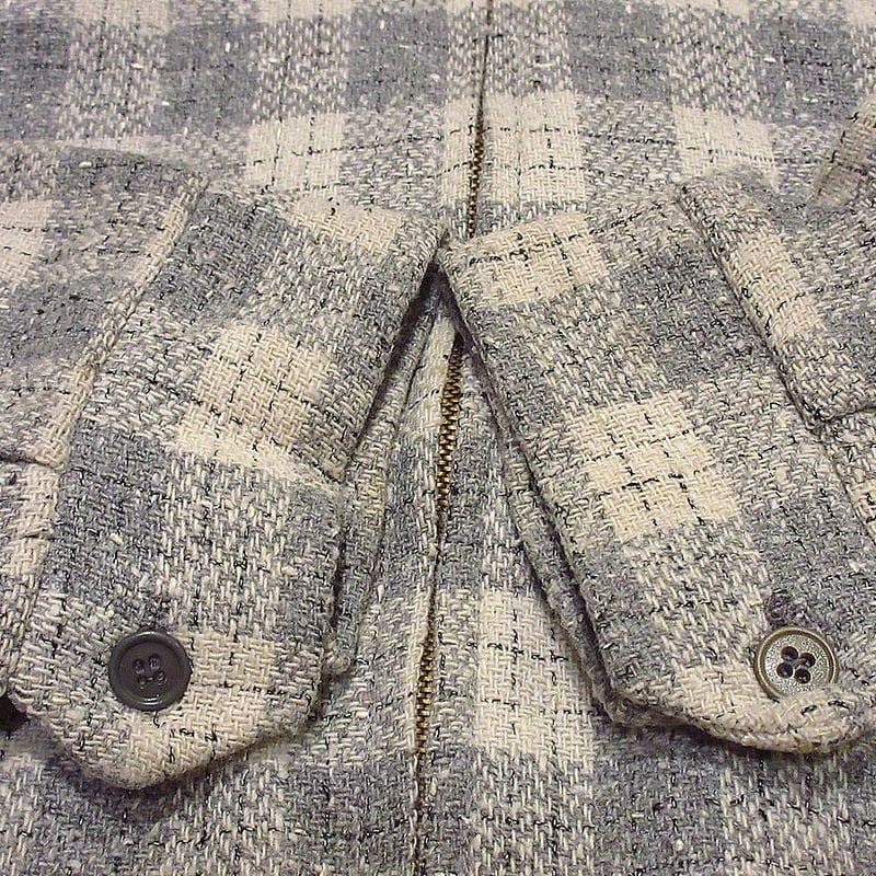 ビンテージ50's○PENNEY'Sチェックウールリッキージャケット