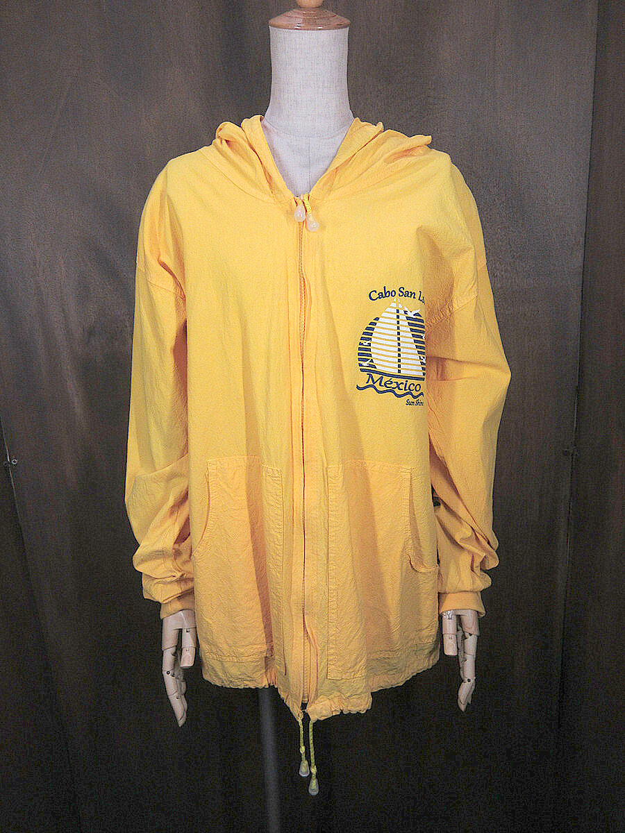 ビックサイズ　レアカラー　パーカー　イエロー　50s〜　ヴィンテージ fit=scale-down,w=1200