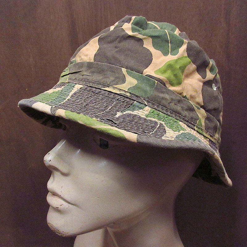 70〜80s Dorfman Pacific社製 フロッグスキン カモ柄 ハット 70〜80s Dorfman Pacific社製 フロッグスキン カモ柄 ハット