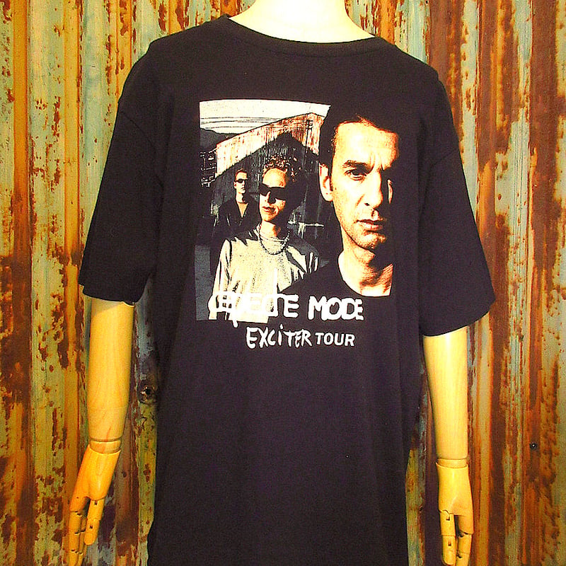 2000's○Depeehe MODE EXCITER TOURプリントTシャツ黒○24061