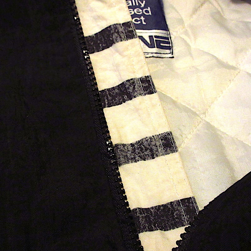 ビンテージ90's○APEX ONE RAIDERSナイロンプルオーバー中綿パーカsize