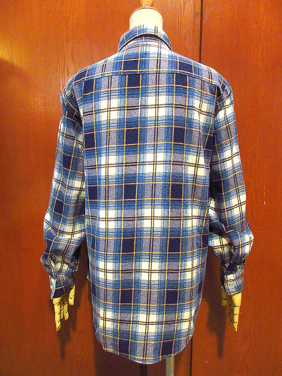 50s MONTGOMERY WARD フランネルシャツ 古着 ヴィンテージ