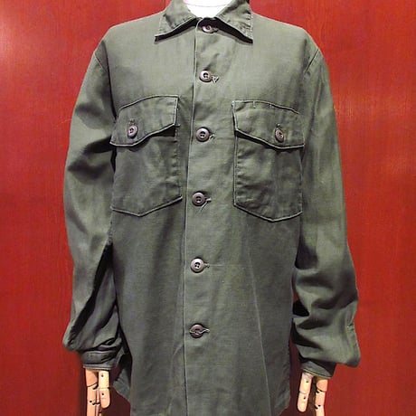 DEAD未使用◎70s 米軍実物 OG107 Utiシャツ 15.1/2-31◎ DEAD未使用◎70s 米軍実物 OG107 Utiシャツ 15.1/2-31