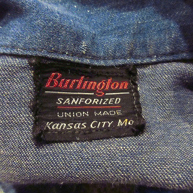 ビンテージ60's○Burlington 91-Bタイプデニムジャケット