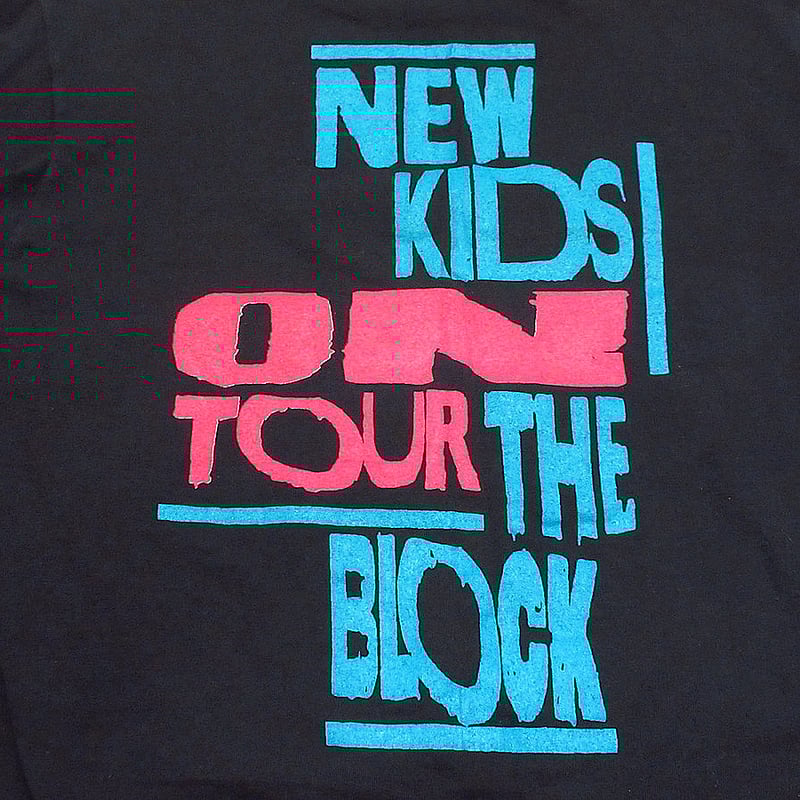 ビンテージ80's○DEADSTOCK NEW KIDS ON THE BLOCKツアーTシャ