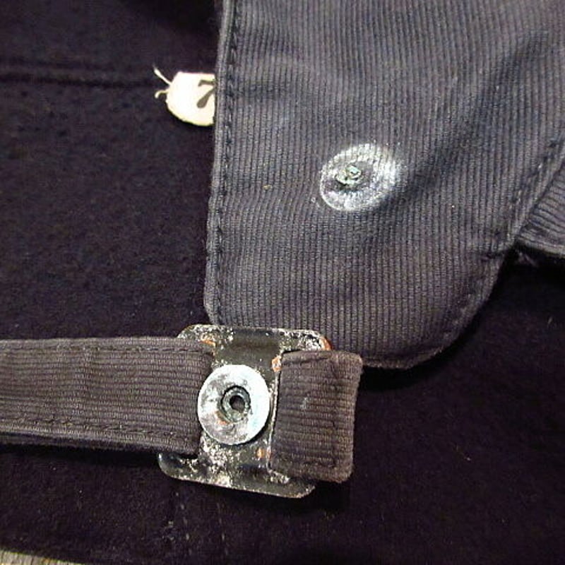 ビンテージ40's○U.S.NAVY N-1デッキキャップ紺7○201025n2-m-cp-o