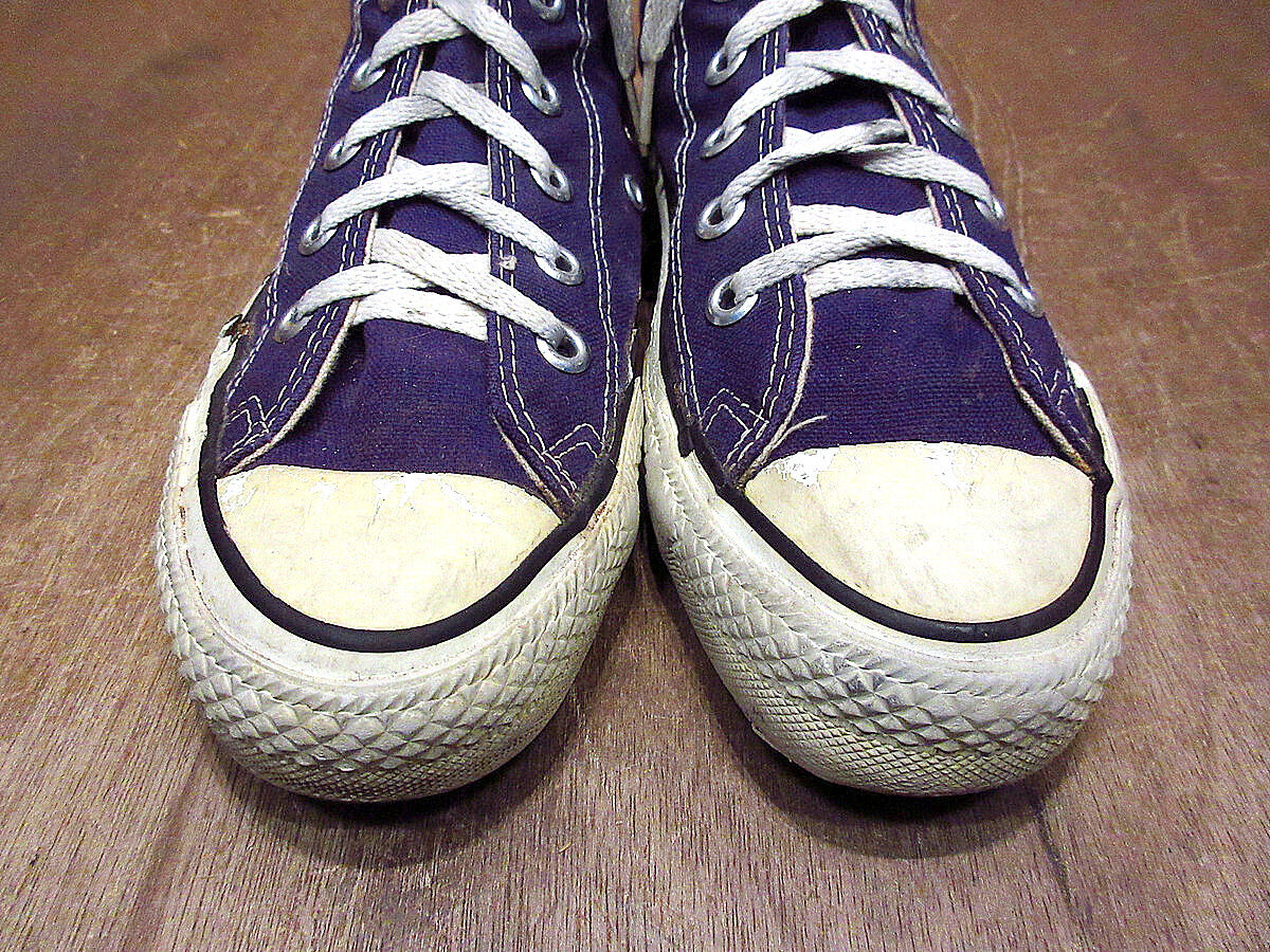 80s CONVERSE ALL-STAR HI コンバースオールスター アメリカ製(Purple 