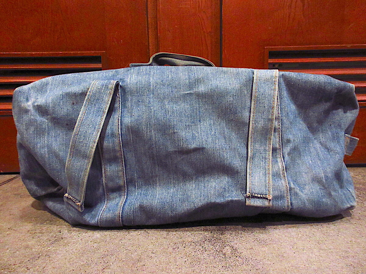 ビンテージ70's○Levi'sデニムボストンバッグ○230702m1-bag-bstnリーバ