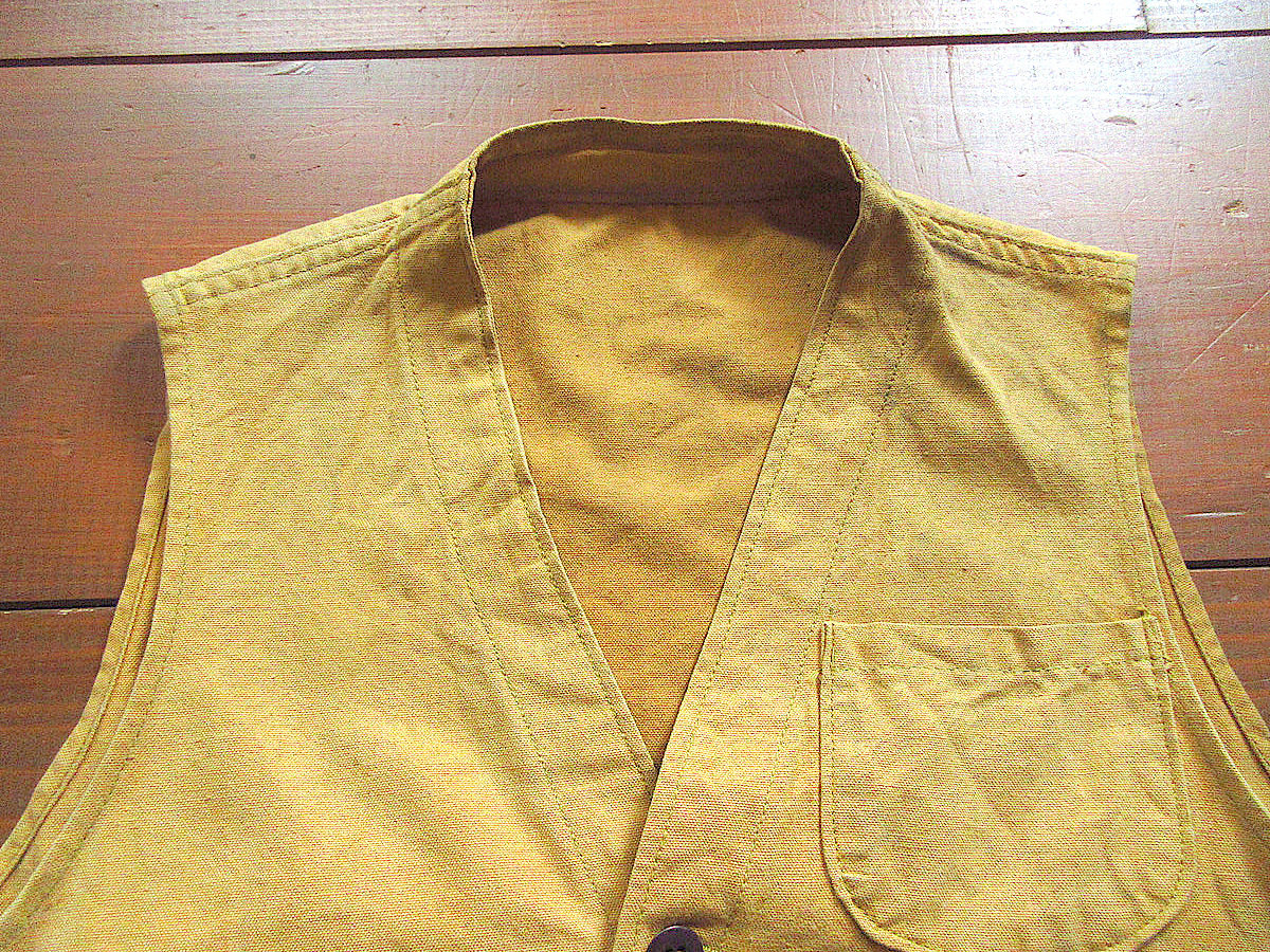 ビンテージ40's50's○ハンティングベスト○240816k5-m-vs 1940s1950