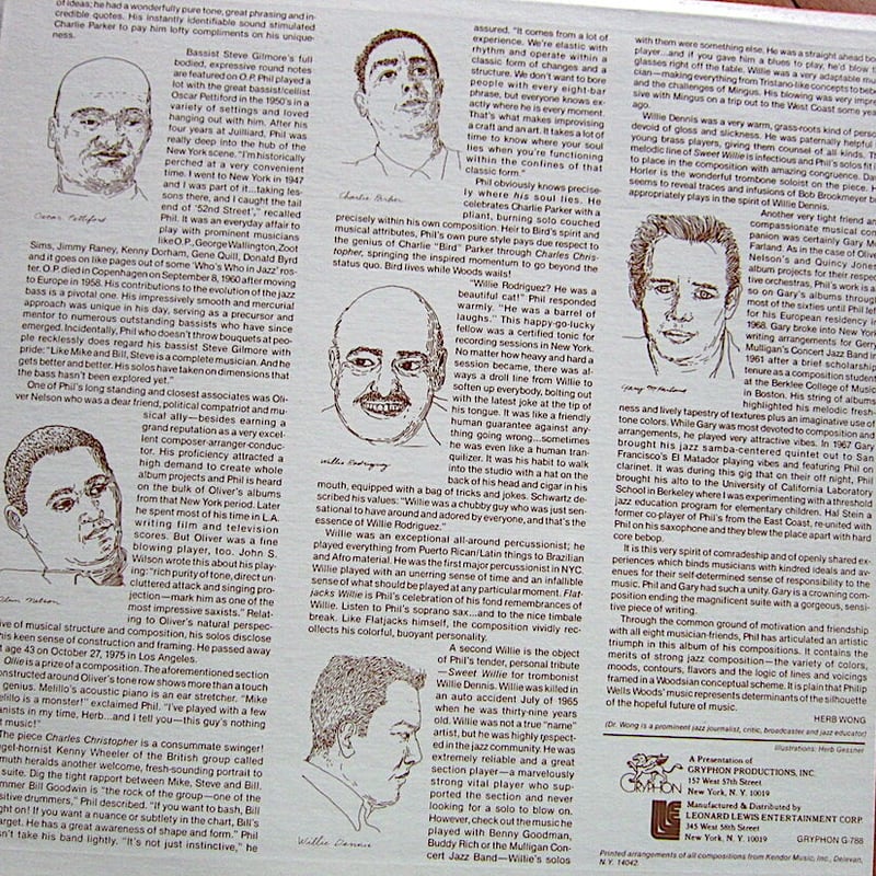 PHIL WOODS○I REMEMBER… GRYPHON G-788○220414t2-