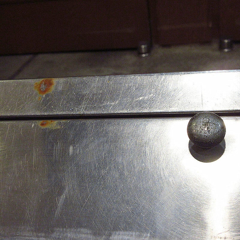 ビンテージ○壁掛けステンレスラック○230130i8-rackメタル金属