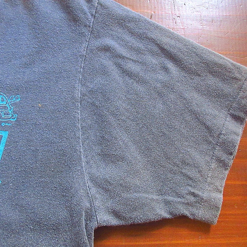 ビンテージ80's90's○JIMMY'Z 両面プリントTシャツグレー