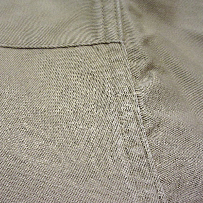 ビンテージ40's○U.S.ARMYマチ付きチノシャツ○231115i2-m-lssh