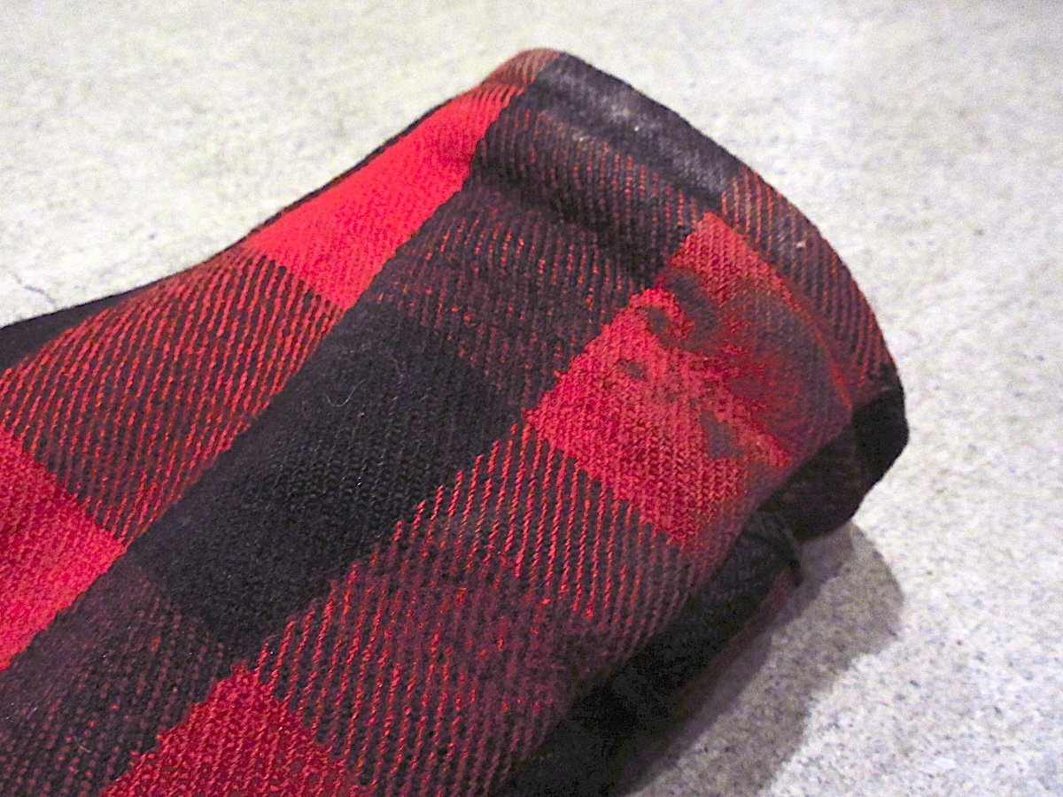 ビンテージ40's○DRYBAKバッファローチェックウールマッキーノ