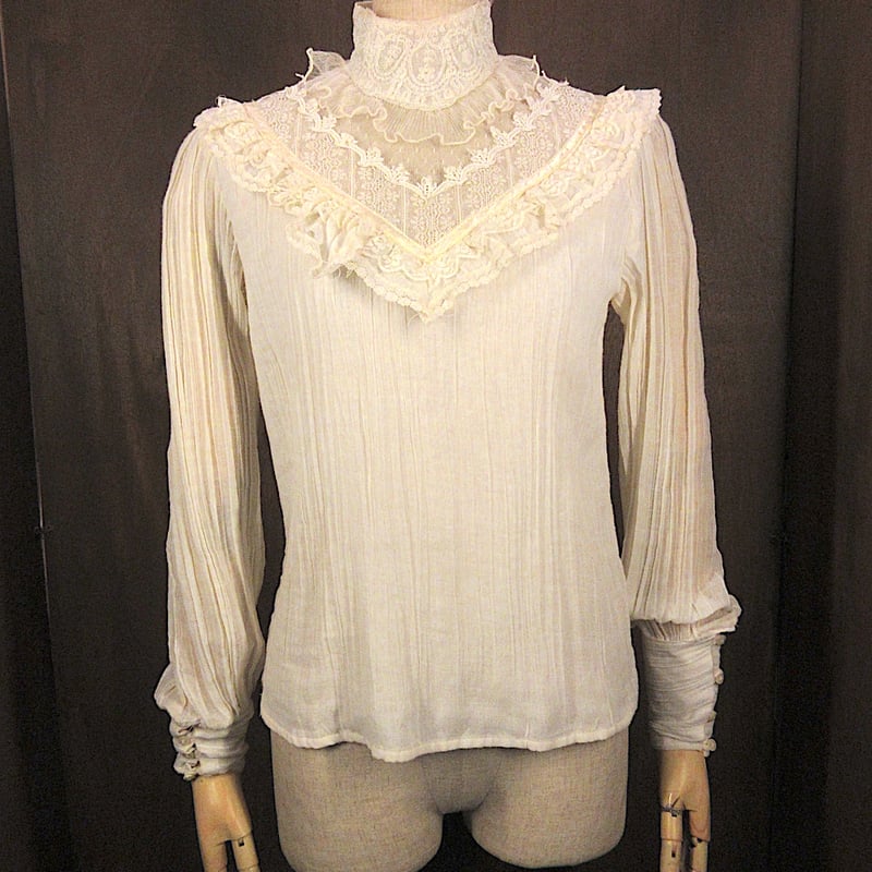 vintage GUNNIES レース top