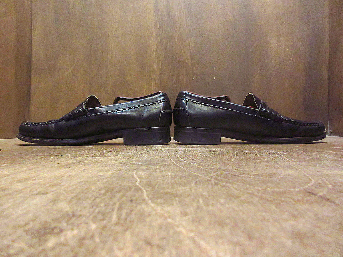 ビンテージ○Dexterペニーローファー黒size 7D○230405k2-m-lf-25cm