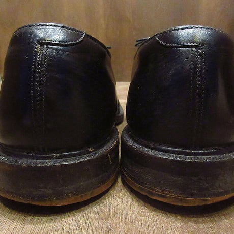 ビンテージ60's●Neuberger Heilnerプレーントゥシューズ黒●230329i2-m-dshs-28cm革靴ドレスシューズ
