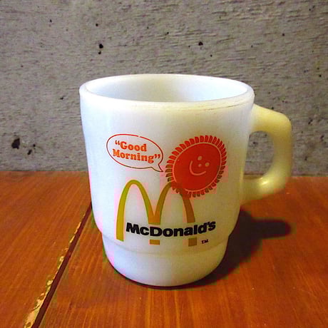 ■美品■ファイヤーキング マックマグ 3個 #573-4,640-1,676-3 スタッキングマグ マクドナルド 1960年～1976年頃製造 Fire-King