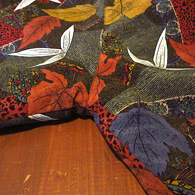 ビンテージ80's90's○Sunthungレディース総柄カーディガンsize XL○2511