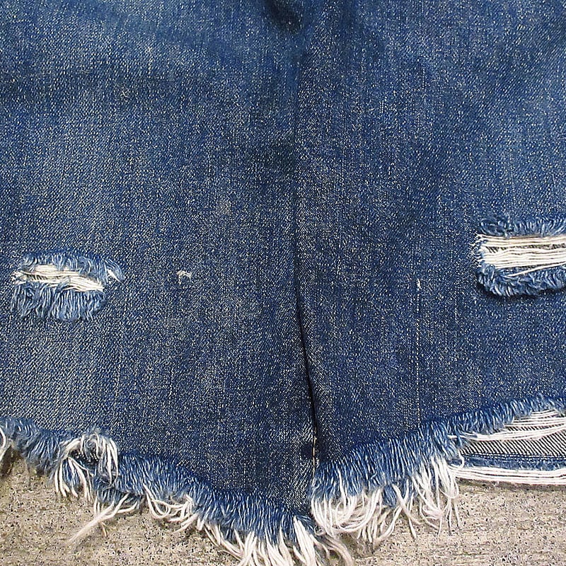 ビンテージ50's○Levi's 501XXカットオフデニムショーツ実寸W76cm