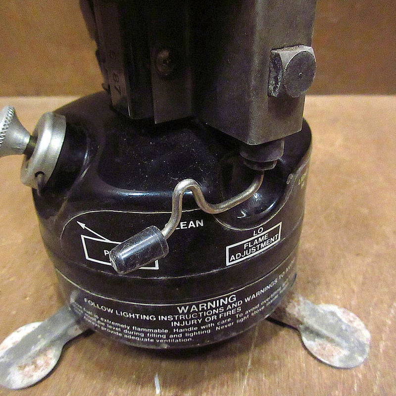 ビンテージ80's○Coleman Peak1 Model 400Aシングルバーナー黒