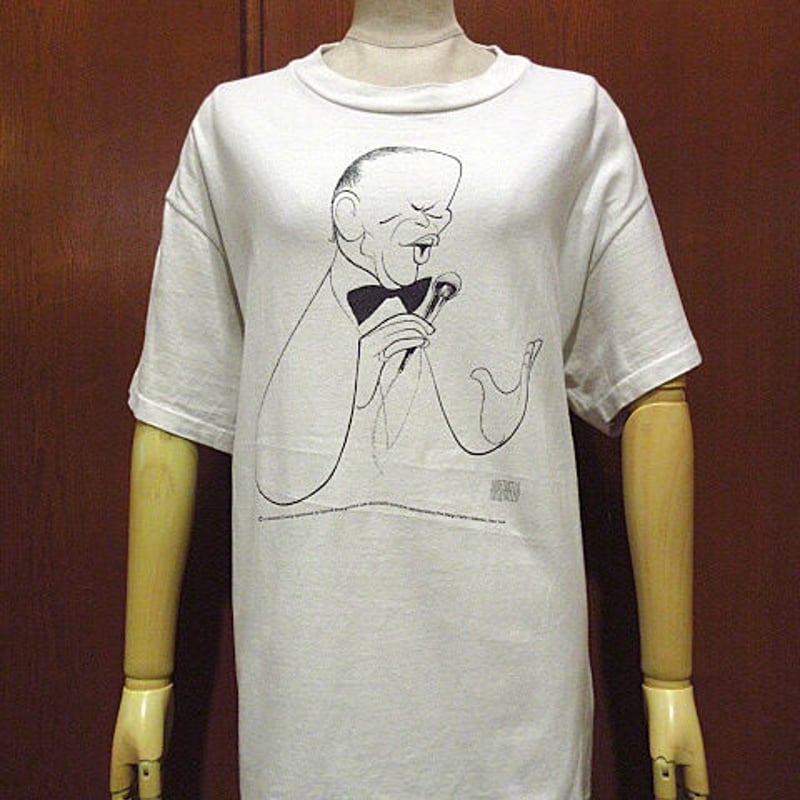 USA製】90s Al Hirschfeld アートプリントTシャツ L 古着 楽天市場】90s USA製 ☆ ミュージカル アート プリント 半袖 T