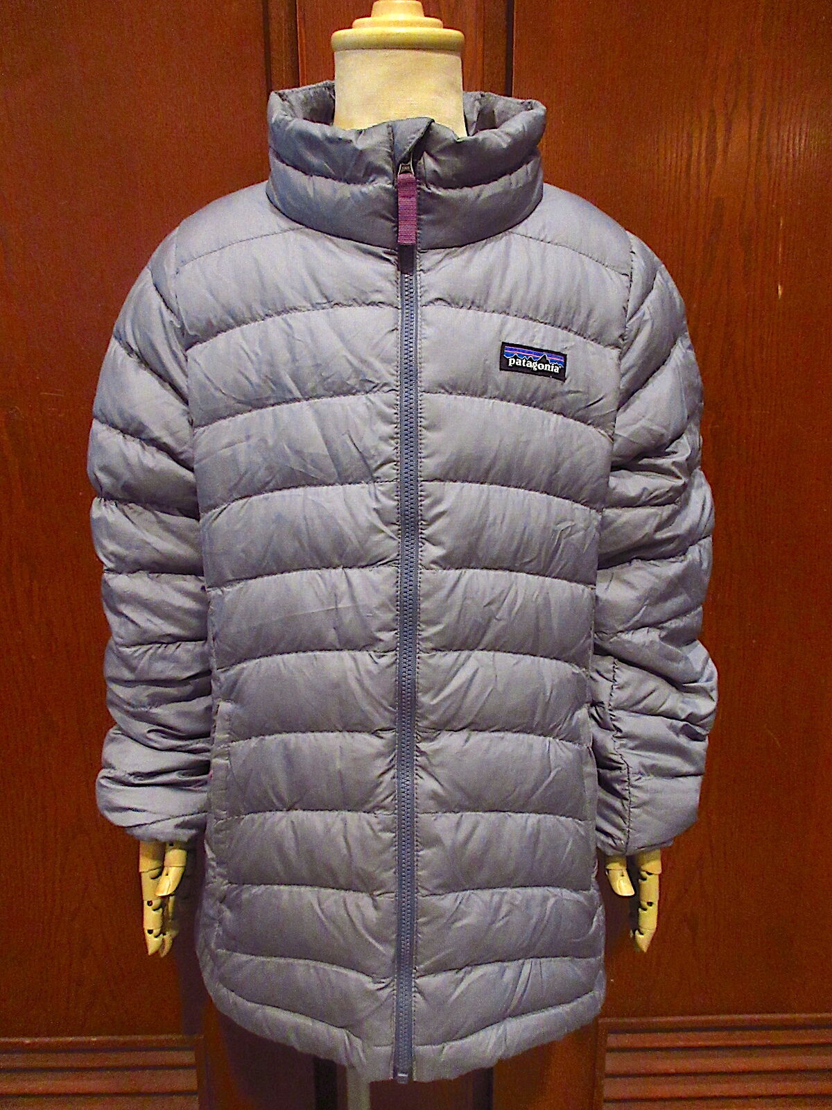 patagonia ダウンジャケット Sサイズ グレー・ブラウン