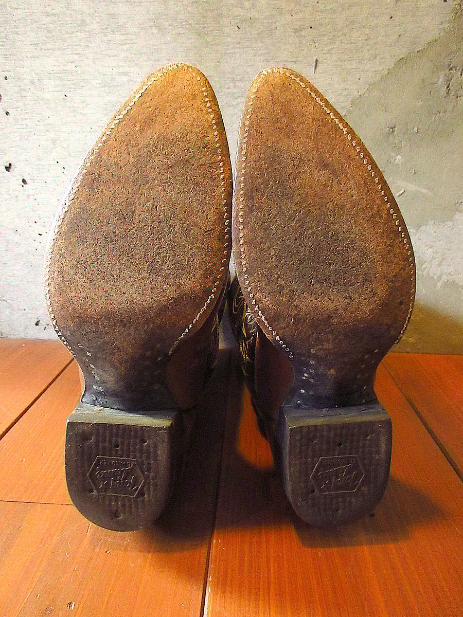 ビンテージ○Tony Lamaウエスタンブーツ茶○240218j2-m-bt-26cm ビンテージ○Tony Lamaウエスタンブーツ茶○240218j2-m-bt-26cm