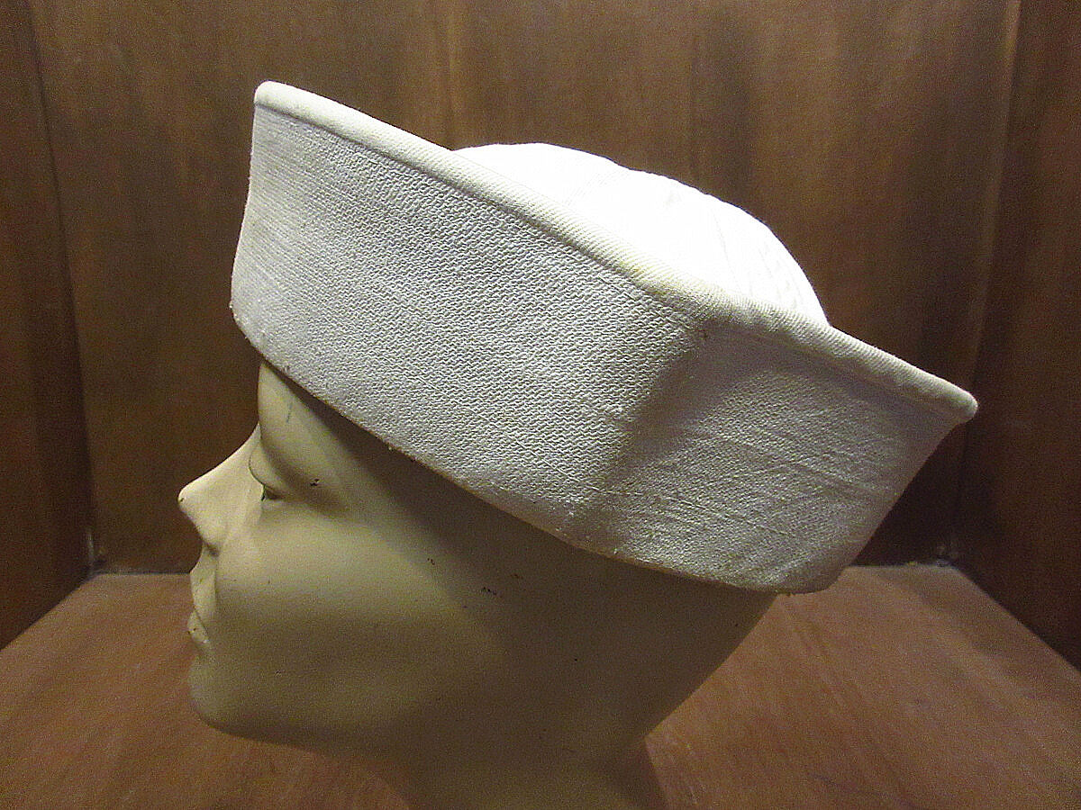 ビンテージ40's○U.S.NAVYセーラーハット7 3/8○210601n4-m-ht-ot