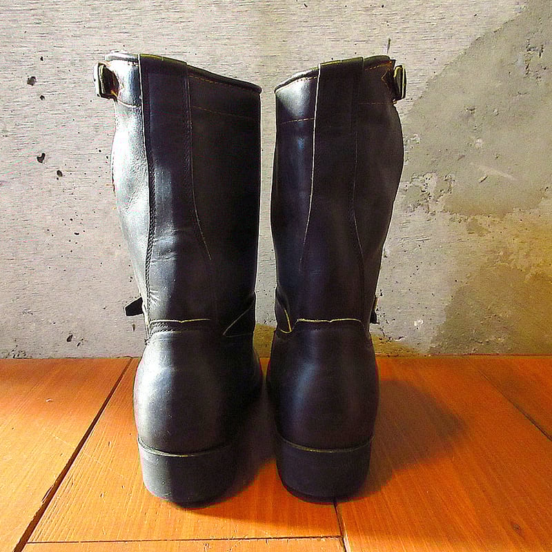 ビンテージ60's○DEADSTOCK KNAPPエンジニアブーツ黒size 8 5E ビンテージ60's○DEADSTOCK KNAPPエンジニアブーツ黒size 8 5E