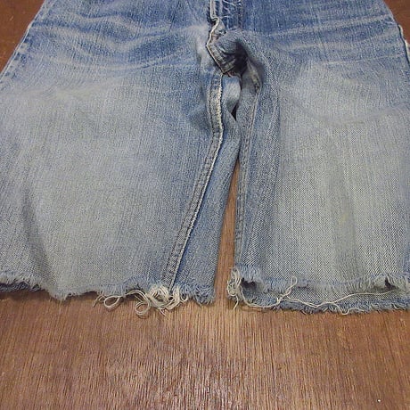 ビンテージ70’s●Levi'sレディースカットオフデニムショーツ実寸W72cm●240914j3-w-sht-w28古着1970sリーバイス