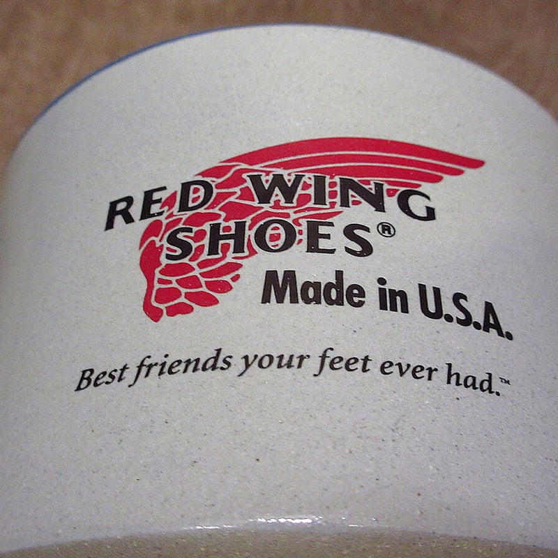 ビンテージ○RED WINGセラミックプランター○210815i8-otclct レッド