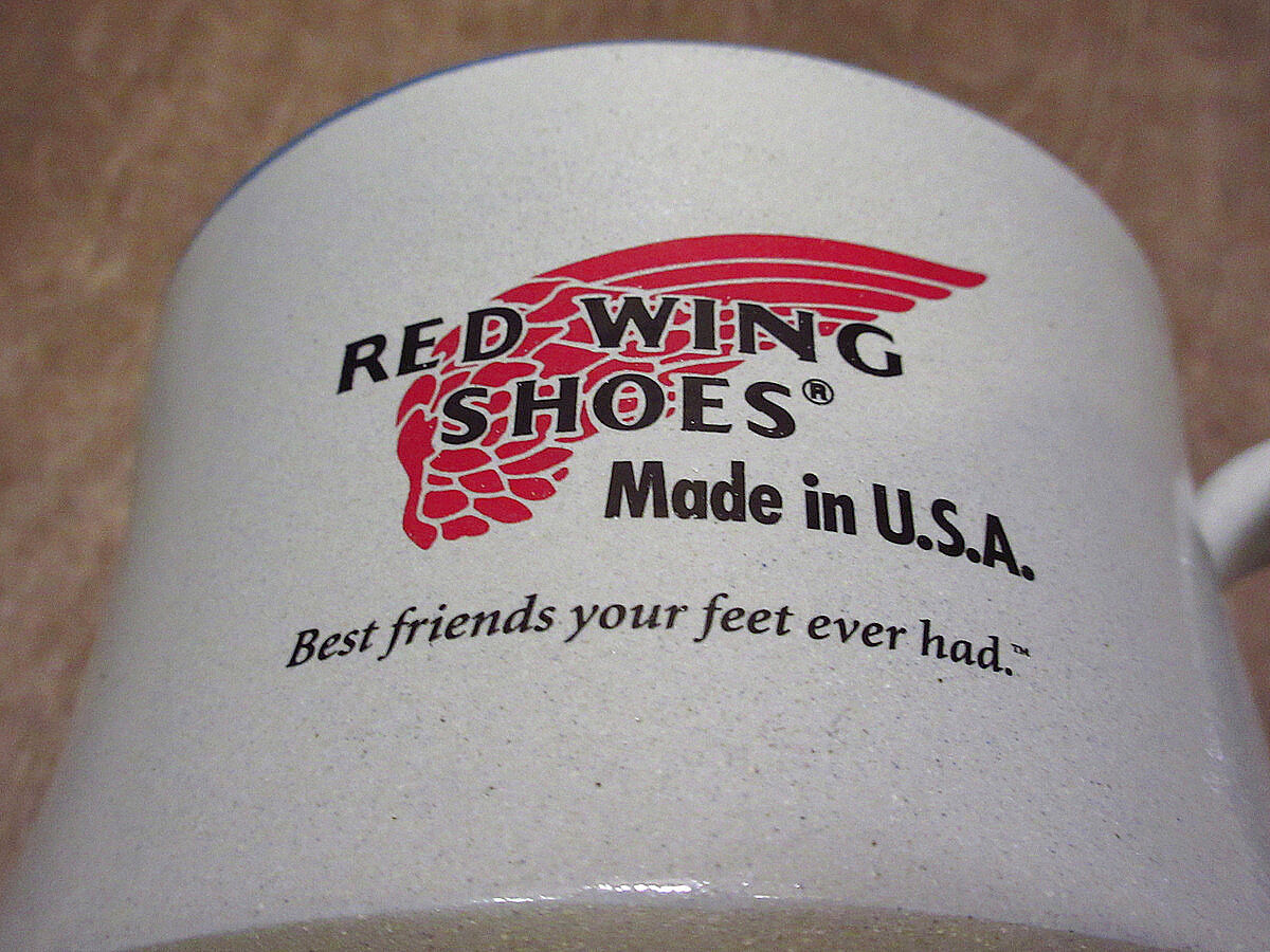 ビンテージ○RED WINGセラミックプランター○210815i8-otclct レッド