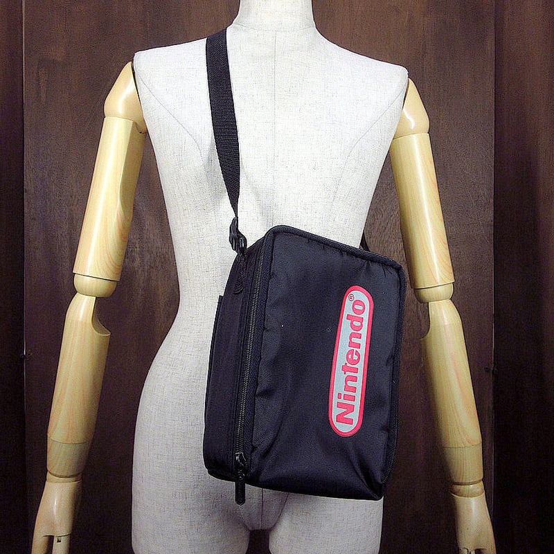 nintendo game pack ニンテンドーゲームパック ビンテージ90's○Nintendoゲームソフトケースバッグ○220714k6 bag-shd