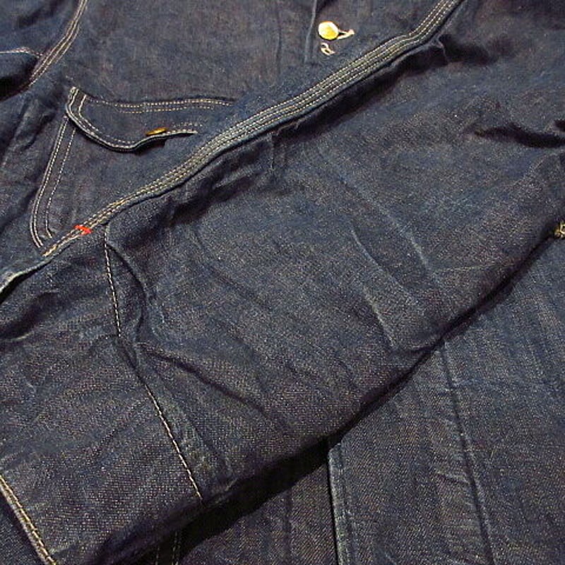 Searsデニムカバーオール 4ポケット Lサイズ 楽天市場】80s USA製 シアーズ Sears 裏地ブランケット デニム