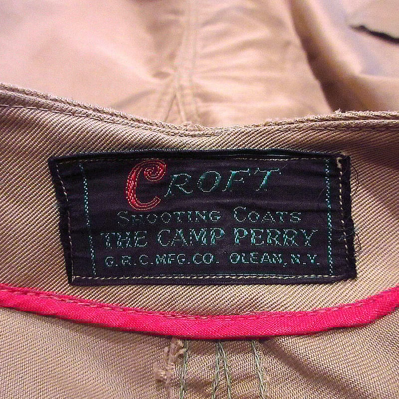 ビンテージ40's○CROFTシューティングジャケット○210420s7-m-jk-htg