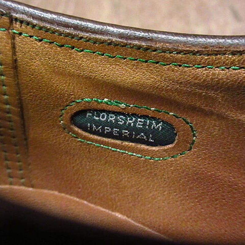TED LAPIDUS ヴィンテージコイン　ブローチ ビンテージ70's○DEADSTOCK FLORSHEIM IMPERIALウィングチップ