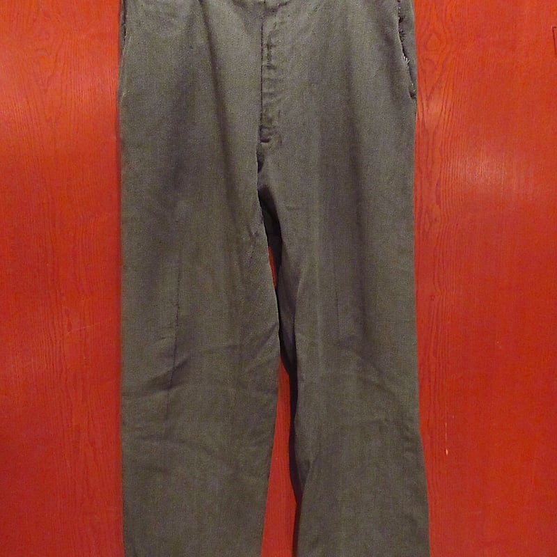 ビンテージ50's○ウィップコードトラウザーズ実寸W85cm○220929r7-m