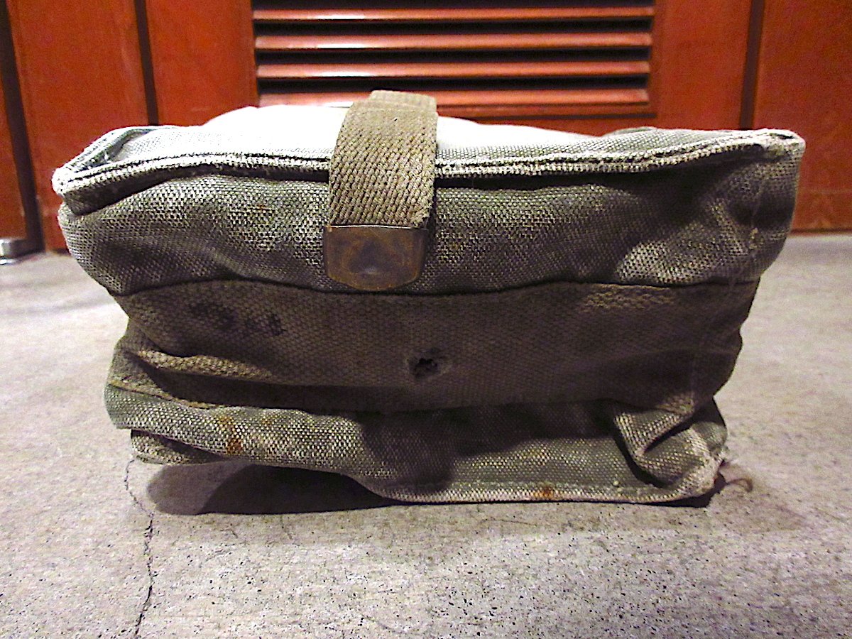 ビンテージ40's○ミリタリーアミュニションバッグ○240220c3-bag
