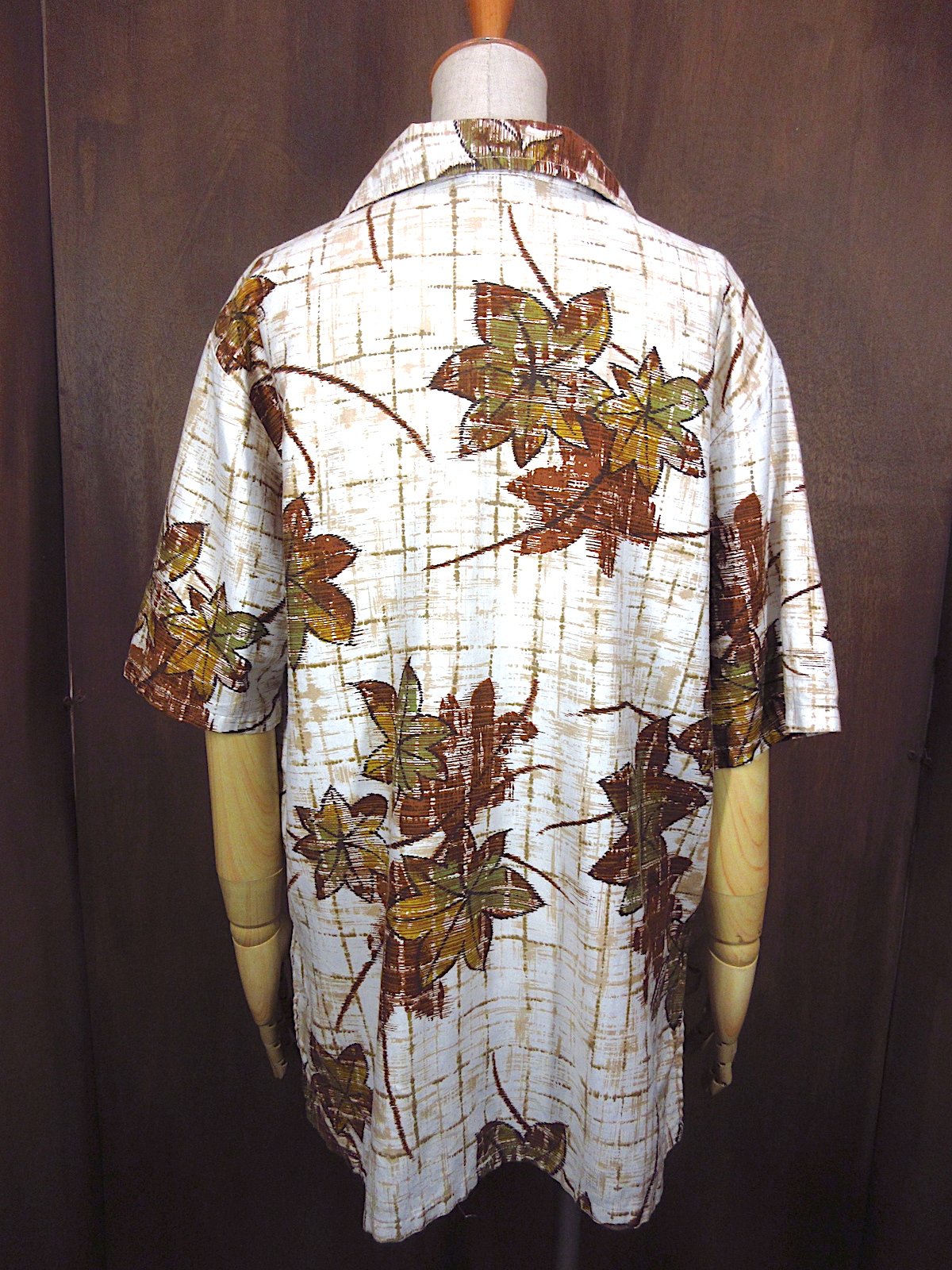 Vintage 50s jantzen ハワイアンシャツ Size L Vintage 50s jantzen ハワイアンシャツ Size L