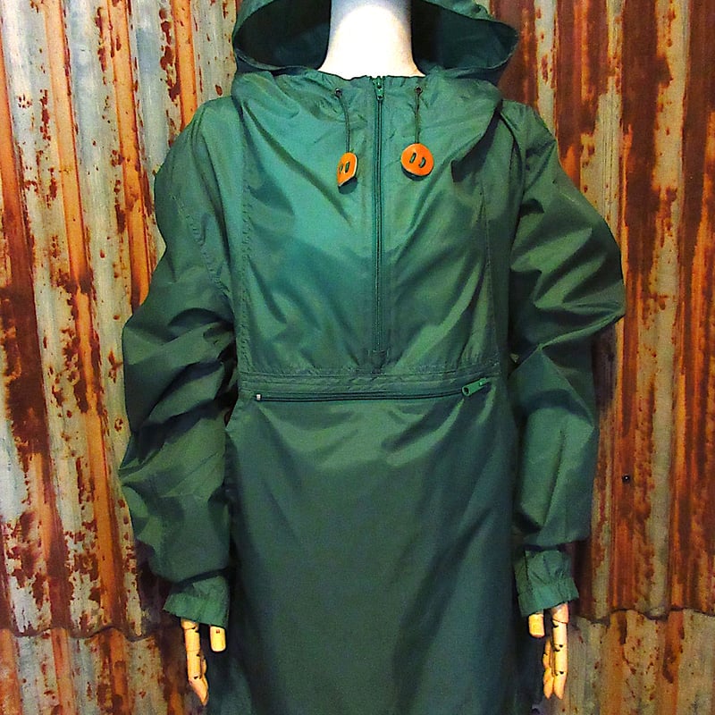 古着 80s GLOBE EMS 救急 レスキュー 光沢 ナイロン ジャケット コート