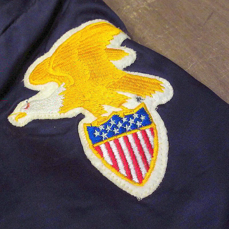 ビンテージ70's○USAFチェーンステッチ刺繍 ボアフライト ビンテージ70's○USAFチェーンステッチ刺繍 ボアフライト