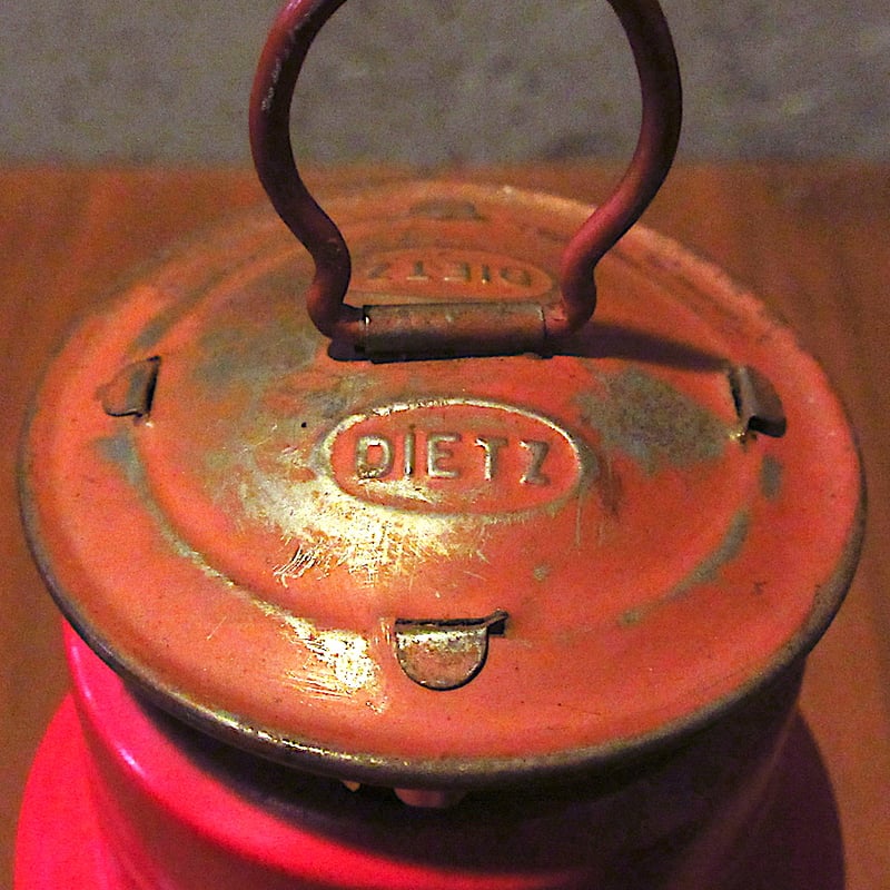 ビンテージ○DIETZ COMETオイルランタン赤○260407j7-otdeqpジャンク